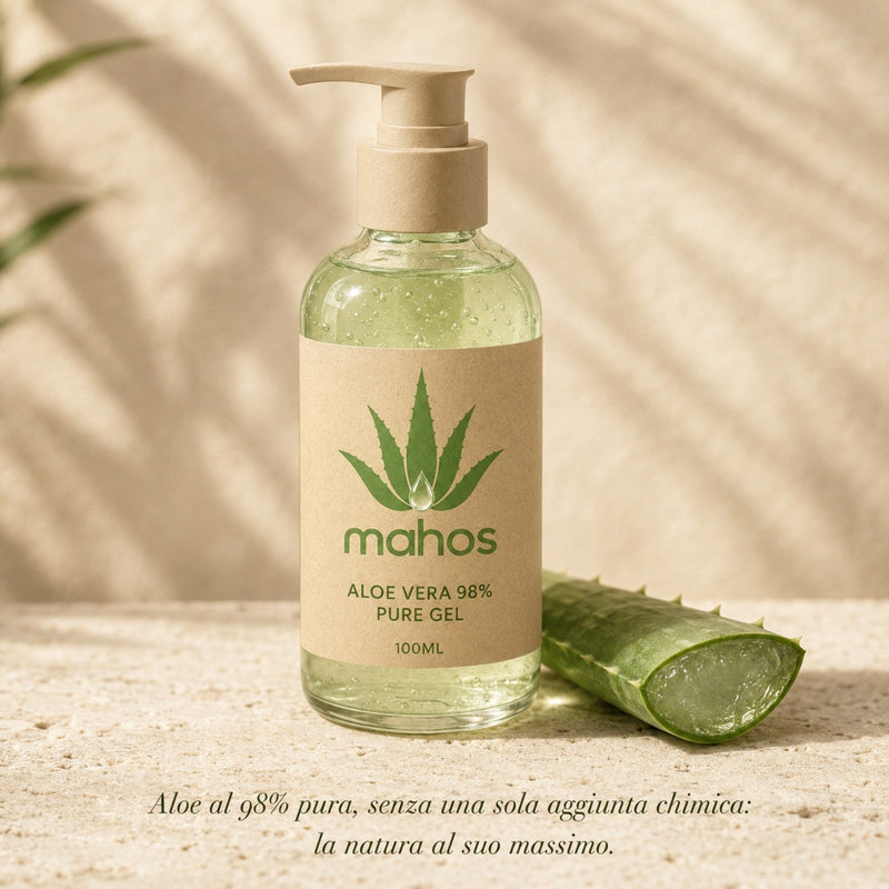 MAHOS gel puro Aloe Vera 98% 100 ml
