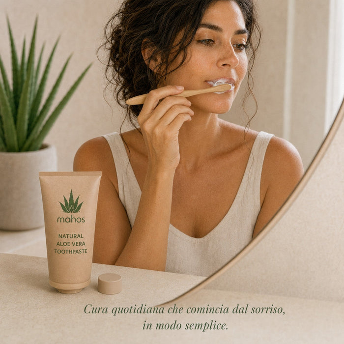 MAHOS Dentifricio al carbone vegetale 100 ml
