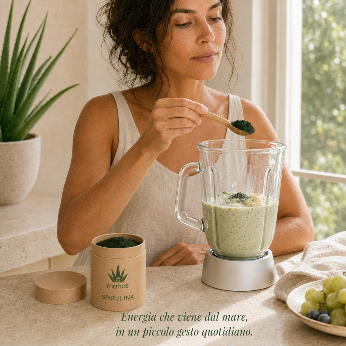 MAHOS Spirulina Bio in compresse